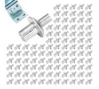 Aluminium Blind Rivets, Dome Large Riveter Flange | Pop Blind Rivet with Large Flange, Expansion Rivet for Home, Electronics, Precision, Fixing Construction Components