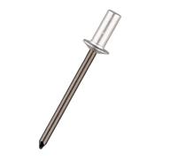 Aluminium Blind Rivets, Sealed Watertight Closed End Aluminium Blind Rivet Multiple Sizes 30/50 Pcs(6.4x13mm,30Pcs)