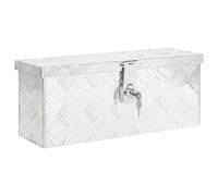 Aluminium Box Trapezoid Storage Chest Trunk Organiser Toolbox Belt Box