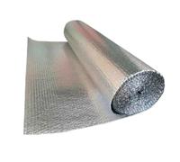 Aluminium Bubble Foil Insulation Roll - Garage Door Insulation Roll | Heat Protection Film | Aluminium Bubbles Heat Protection Barrier Changing Board for Homes Roofs Garages Sanitary