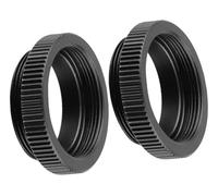 Aluminium C to for CS Mount Ring with 5mm Extension Tube for CCTV Lenses and for CS-Mount for Camera Bodies, Interface Conversion Ring for Video Surveillance and Industrial Vision Systems