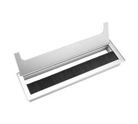 Aluminium Cable Outlet Desk Insert Hole Cover, Premium Hair Brush, 3 Sizes for Office Computer Table, Stay Away from Mess with, Suitable for Computer Desk Cable, Office Desk Wire