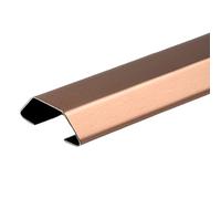 Aluminium Cable Trunking Kit, Self Adhesive Speaker Corner Wire Hider, Duct Hide Wires Tidy, Cable Raceway Management for Home(Matte Pink,2#)