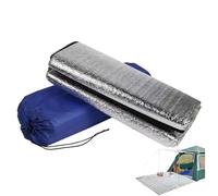 Aluminium Camping Mat, Foldable Insulating Mat 7mm Thick For Picnic Camping And Outdoor Activities Multiple Sizes 1-3m X 2m(1 x 2m)