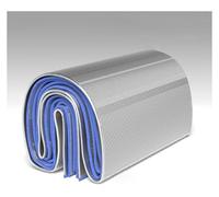 Aluminium Camping Mat, Foldable Picnic Blanket Aluminum Foil Sleeping Mat Foam Mat 4mm Thick Outdoor Double Sided Thermal Insulating Camping Mat Multiple Sizes Silver(3m x 2m)
