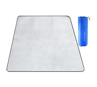 Aluminium Camping Mat, Insulating Waterproof Thermal Foam, Floor with Double-Sided Pad Blanket, Lightweight Design with Comfort and Warmth for Picnic Equipment, Beach Garden Park