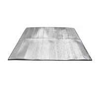 Aluminium Camping Mat Outdoor Double-sided Moisture-proof Aluminum Foil Foam Pad Waterproof and Insulating Mat(200X200cm)