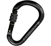 Aluminium carabiner with screw Kong HMS Noir One size