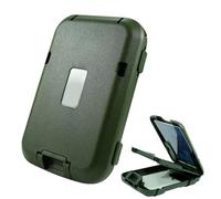 Aluminium Card Holder - Credit Case with 12 cm Lock, Waterproof Portable Security Protection | Multifunctional Pocket Wallet for Debt Bank ID Cards, Army Green, refer to the description, Reference