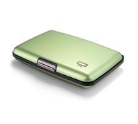 Aluminium Card Holder Wallet, RFID Blocking. Model : STOCKHOLM PREMIUM | Secure metal clasp. Instant card access with one-hand opening. Holds up to 10 cards & bills. Compact design.