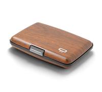 Aluminium Card Holder Wallet, RFID Blocking. Model : STOCKHOLM PREMIUM | Secure metal clasp. Instant card access with one-hand opening. Holds up to 10 cards & bills. Compact design.