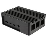 Aluminium Case for Raspberry Pi 4, Black - A-RA08-M1B