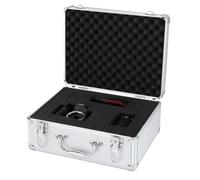 Aluminium case with lock, hard case, handle design, precision instrument case, built-in sponge storage box with safety lock, multifunctional for