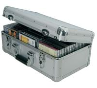 Aluminium CD Flight Storage Lockable Case - Holds 60 Disc Travel Music DJ