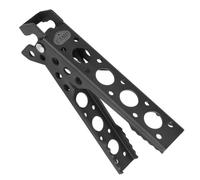 Aluminium clamp NILS Camp NC4204 Black 12.5 cm