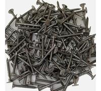 Aluminium Clout Nails 30mm x 2.65mm Roofing Nails Aluminium Large Head Roofing Felt Clout Nails Rustproof Aluminium Clout Nail, Roofing Felt Clout Nails, Roofing Felt Nail Tacks Sheds - 50 Nails