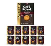 Aluminium Coffee Capsules - Café Royal Pro | 10 x 36 - Compatible with Nespresso® Aluminium Coffee Machines for Home Use - Ristretto Flavour