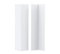 Aluminium Corner Guards 2 Pieces 90 Degree Corner Shape Smooth Edge Protection Reflective Element Durable Structure Lightweight Material Agen Resistant
