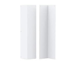 Aluminium Corner Guards 2 Pieces 90 Degree Corner Shape Smooth Edge Protection Reflective Element Durable Structure Lightweight Material Agen Resistant