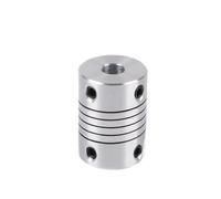 Aluminium Coupling Machine 1pcs D12L18 Aluminum Alloy Elastic Printer Winding Coupling Encoder 2mm 3mm 4mm 5mm 6mm(3x6)