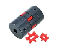 Aluminium Coupling Machine 2PCS XL0 D30L50 45# Steel Star Shaped Large Torque Coupling Inner Hole 8mm-16mm For Stepper Servo Motor(2-XL0-12x16)