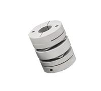 Aluminium Coupling Machine 56mm Diameter 63mm Length 10mm 15mm 20mm 25mm To 28mm Bore Shaft Encoder Coupler Flexible Double Diaphragm Membrane Coupling(18x18)