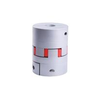 Aluminium Coupling Machine Three Jaws D20L25 Coupler D20 L25 Aluminum Plum Flexible Shaft Coupling Motor Connector Solid Rubber Pad 5/6/6.35/8/10mm(6X6)