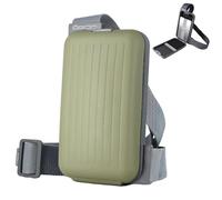 Aluminium Crossbody Phone Bag with RFID Wallet. Model: Phone Bag