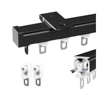 Aluminium Curtain Rail for Ceiling & Wall Adjustable Curtain Rods & Tracks 50 500 cm Perfect for & Partitions 140 cm (4.6 ft) in France