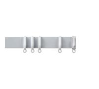 Aluminium Curtain Track In White (310cm)