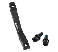 Aluminium Disc Brake Adapter for 160mm Post Fork Mount to 180mm or 203mm Front and Rear Cycling Brake Conversion Compatible with Mountain(A)