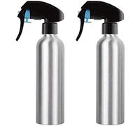 Aluminium Empty Refillable Bottles-Trigger Sprayer for Perfume Dispensers-Body/Hair/Face/Room Spray with Clear Trigger(2 Pcs)-Black Trigger-500ml