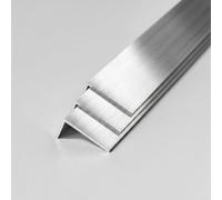 Aluminium EQUAL Angle Bar 3 PACK 90 Corner, 40mm x 40mm x 3mm, Mill Finish, 6063-T6 High-Grade, Rust-Resistant, DIY & Framing Use, Corner Trim & L-Shape Floor Trim, LENGTH: 1000 MM (1 M)