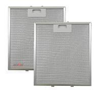 Aluminium Filters for Extractor Fan Kit, Pack of 2 267 x 305 x 9 mm - Adaptability: "Elica".