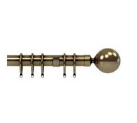 Aluminium Fixed Curtain Track (Antique Brass, 200cm)