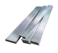 Aluminium Flat Bar Metal Strip, Aluminum Flat Bar 6061 Pack of 43 DIY Material Multiple Sizes 1-3mm Thickness(1x20x490mm 3pc)