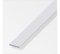 Aluminium Flat Metal Bar Trims Silver 1 Metre Lengths Edge Protection Finish