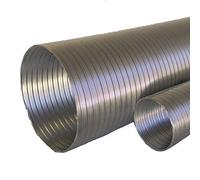 Aluminium Flexible Pipe | Air Ducting Flexi Tube Alloy Hose| Flexipipe Fan Duct (300mm)