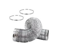 Aluminium Flexible Ventilation Duct. Ventilation Duct Hose Kit 80-300mm 2-5m 3 Pcs(4m,150mm)
