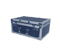 Aluminium Flight Case, Portable Shockproof Hard Equipment Tool Case Lockable Storage Toolbox for Craftsman Travel Carry (Black Various Sizes) (Black 44.5x33.5x19.5cm)