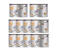 Aluminium Foil Bags, Vacuum Sealed Zip Bag - Vertical Reusable Aluminium Freezer Bags, for Kitchen, Pantry, Fridge, Bakery, Meat, Commercial Cook, Sweets, Snack