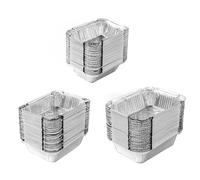 Aluminium Foil Baking Trays Aluminum Tin Foil for Air Fryer Baking Oil-Proof Barbecue Plate Food Oven Kitchen Pan Pad Accessories Pizza Tray for Cooking Baking