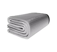 Aluminium Foil Camping Mat Multi-purpose Waterproof Camping Mat, Double-sided Aluminium Beach Mat, Moisture Resistant Tent Floor Wash Mat(150x200 Thickened)