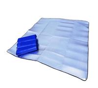 Aluminium Foil Camping Mat Multi Sizes Waterproof Camping Mat Aluminum Foil EVA Foam Mat Foldable Beach Picnic Blanket(200x120cm)