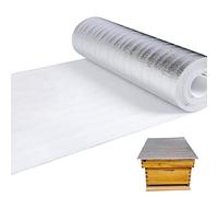 Aluminium foil Insulation Film 0.5 * 10M, Aluminum foil Lunch Cooling Bag, Insulating Film, Reflection Plate, Reflection Film Aluminum foil, for Wall Insulation, Insulating mats, ice Packs