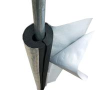 Aluminium Foil Insulation Pipe Foam - Self-Adhesive Anti -Freezing Foam Tube Lagging for Outdoor Winter Taps, Plumbing & HVAC, 3.1ft Pre-Slit Sleeve, 20mm or 30mm Thickness(ID43X15X95cm)