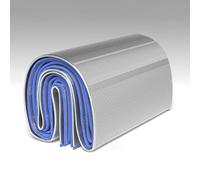 Aluminium Foil Sleeping Mat Foam Mats 4mm Thick Outdoor Double-sided Moisture-proof Foldable Tent Floor Mat Heat Insulating Blanket Thermal Camping Ultralight Silver(2.5m x 2m)