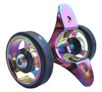 Aluminium Folding Bike Trailer Wheel 42mm Bearing Lightweight Foldable | Aluminum Alloy Build to Install Precision Bearings Multiple Diameter Options For Folding Bikes