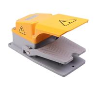Aluminium Foot Switch With Guard SPDT IP65 15A 250VAC Industrial Machinery Safety