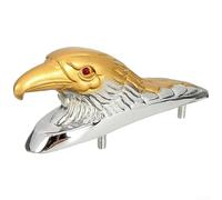 Aluminium For Eagle Head Front Fender Decoration In Black For Motorcycle Or Electric Bike Compatible With Various Models Adds Stylish Custom Look For Outdoor Use(D)